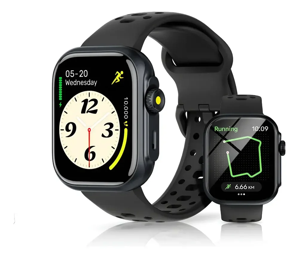 Relógio Smartwatch Bettdow FB041 GPS Alexa 5M/IP68 À Prova D'Água