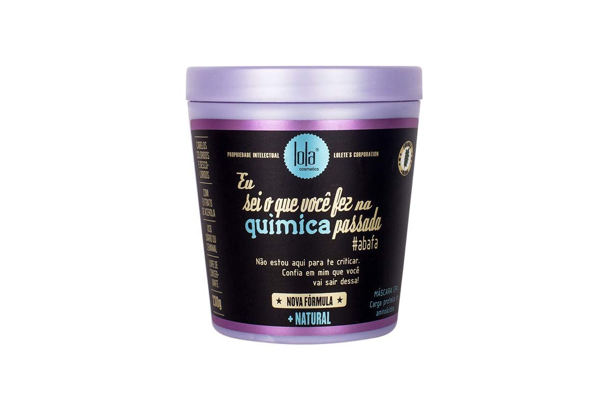 Eu Sei O Que Você Fez na Química Passada Máscara Capilar 230g , Lola Cosmetics