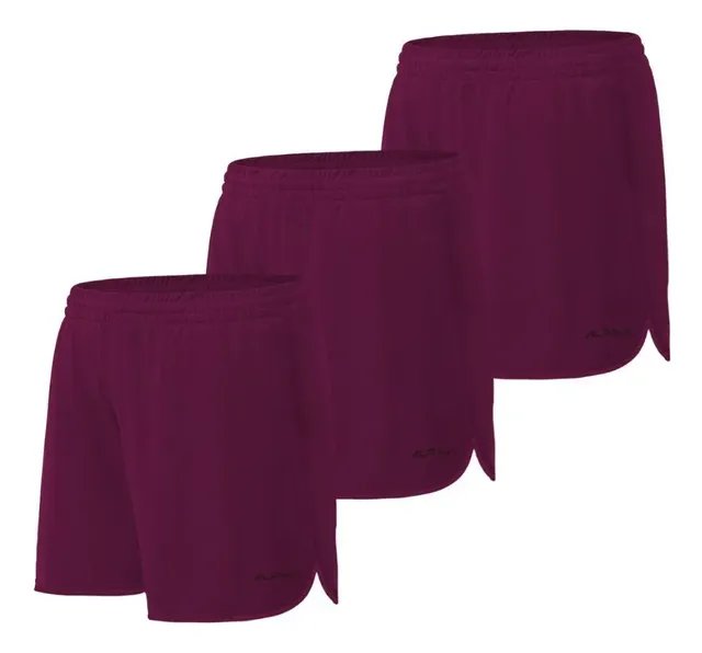 Kit 3 Shorts De Corrida Dry Alpha