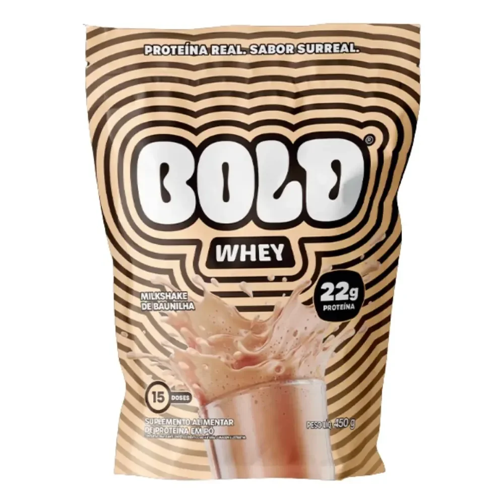 Bold Whey Milkshake De Baunilha 450g