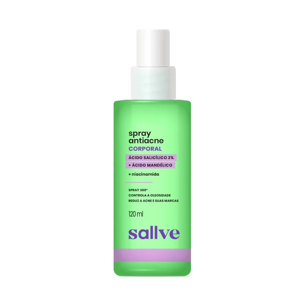Sallve Spray Antiacne Corporal 120ml