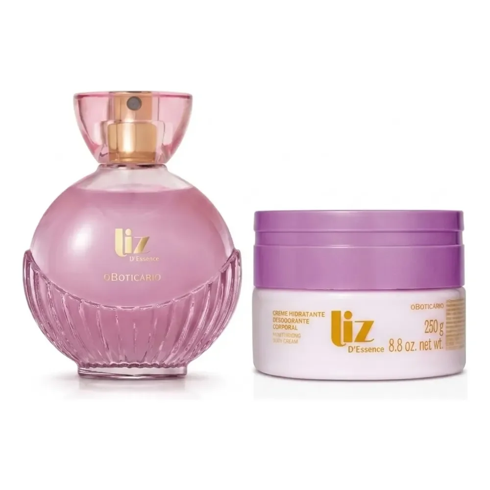 Combo Liz Dessence: Desodorante Colônia 100ml + Creme Hidra