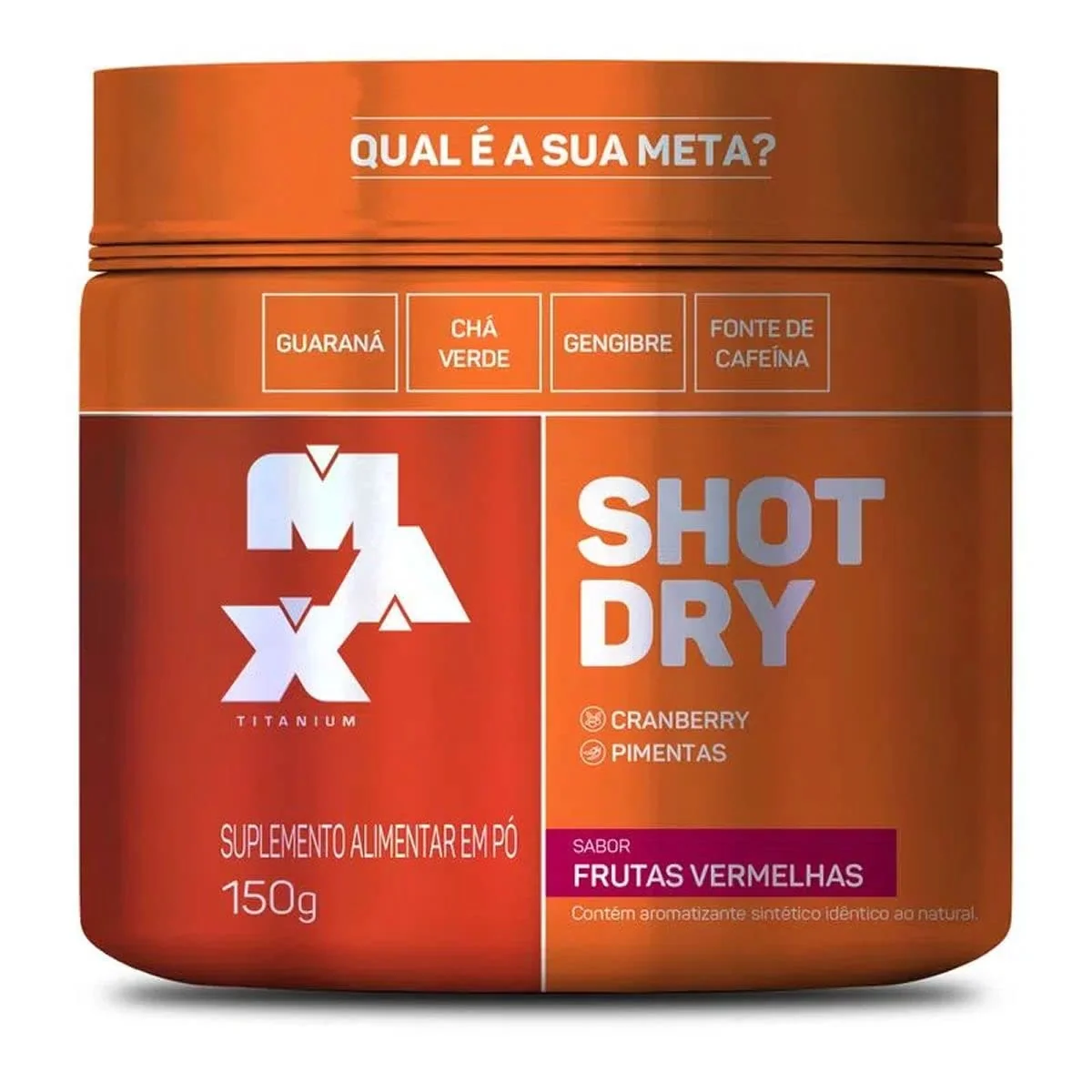 Max Titanium Shot Dry Pote (150g)