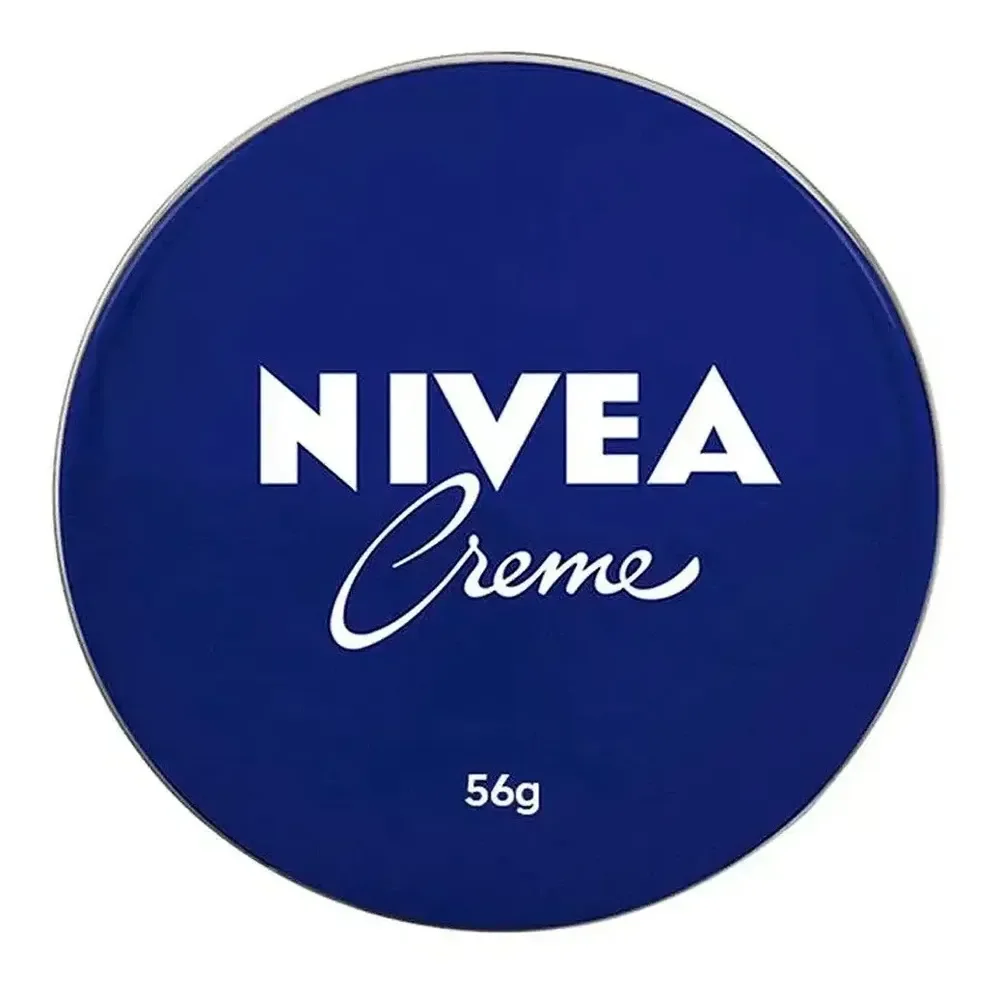 NIVEA Creme Hidratante Lata 56g, Hidratação Profunda 24h, Corporal, Multibenefícios, Todas as Peles