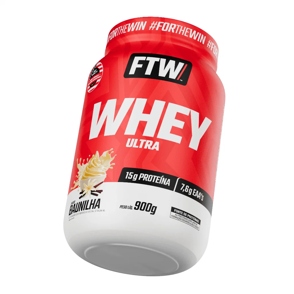 Whey Ultra Protein Concentrado Pote 900g - FTW