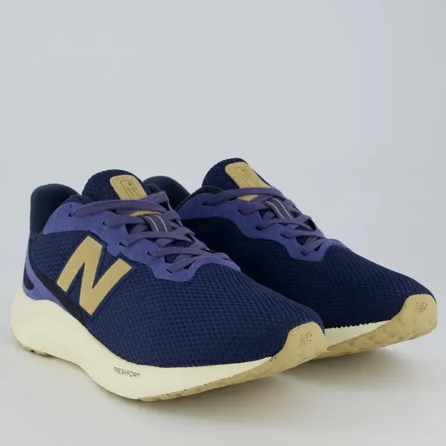 Tênis New Balance Fresh Foam Arishi V4 Azul E Roxo
