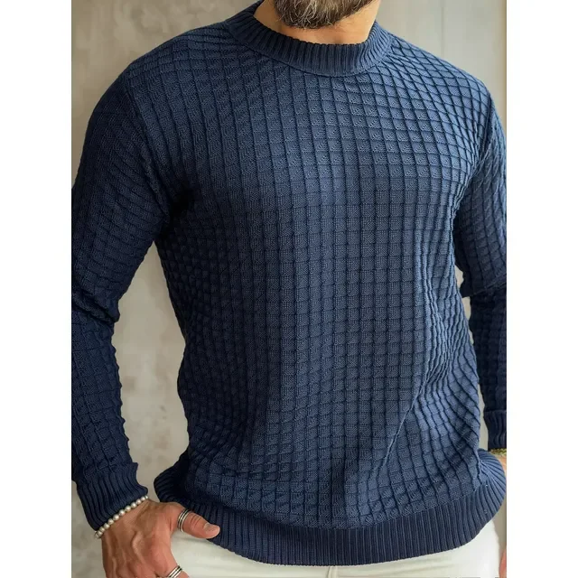 Blusa De Frio Suéter Masculino Lã Tricot