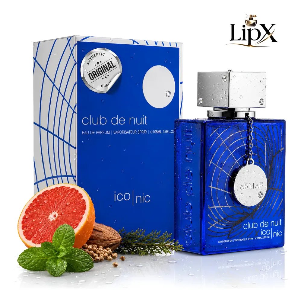 Perfume Club De Nuit Iconic Blue Armaf Eau De Parfum 105ml