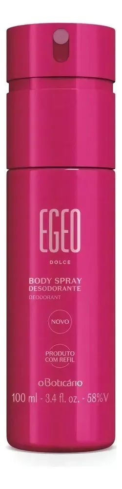 Egeo deo Dolce Body Spray, 100ml - O Boticário