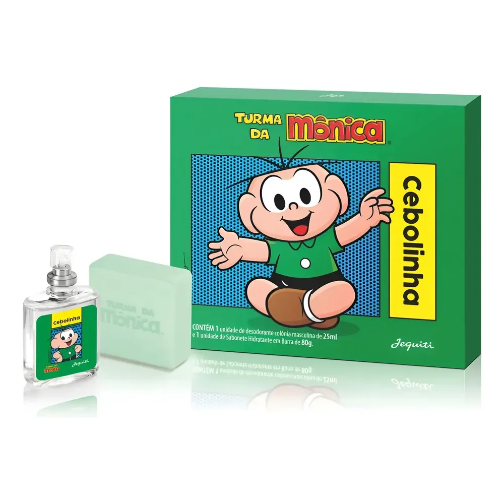 Presente Deo Colonia 25ml E Sabonete 80g Cebolinha - Jequiti