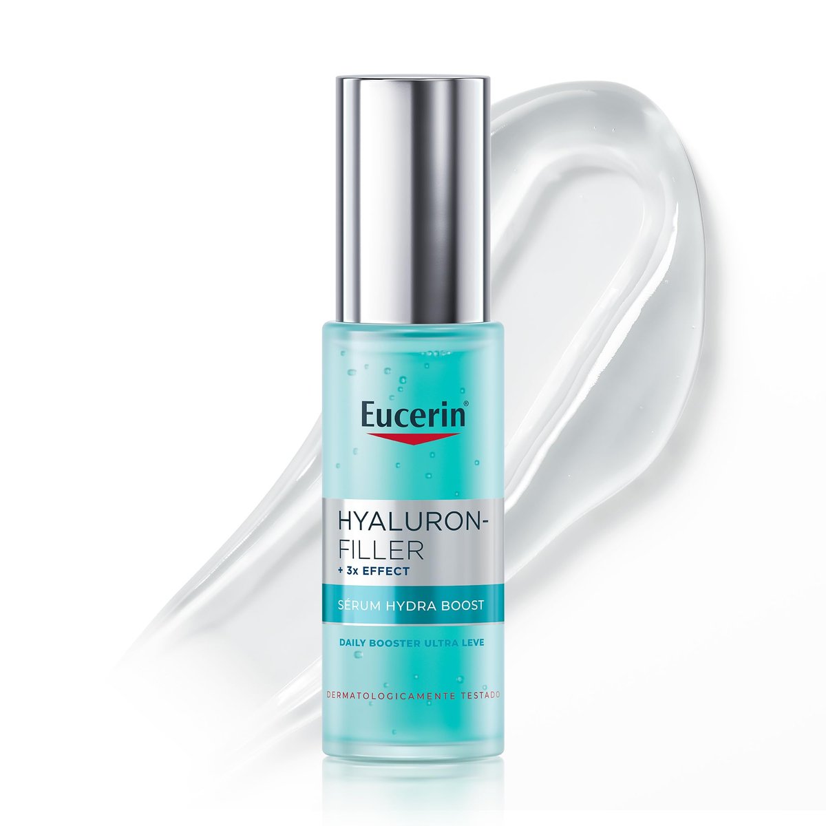EUCERIN Sérum Facial Daily Booster UltraLeve 30ml, 24h Hidratação, Fortaceledor, Hyaluron-Filler, Ácido Hialurônico, Antirrugas, Hidratante