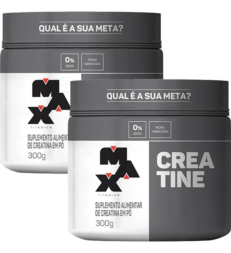 Combo/Kit 2x Creatina Monohidratada 300g Pó