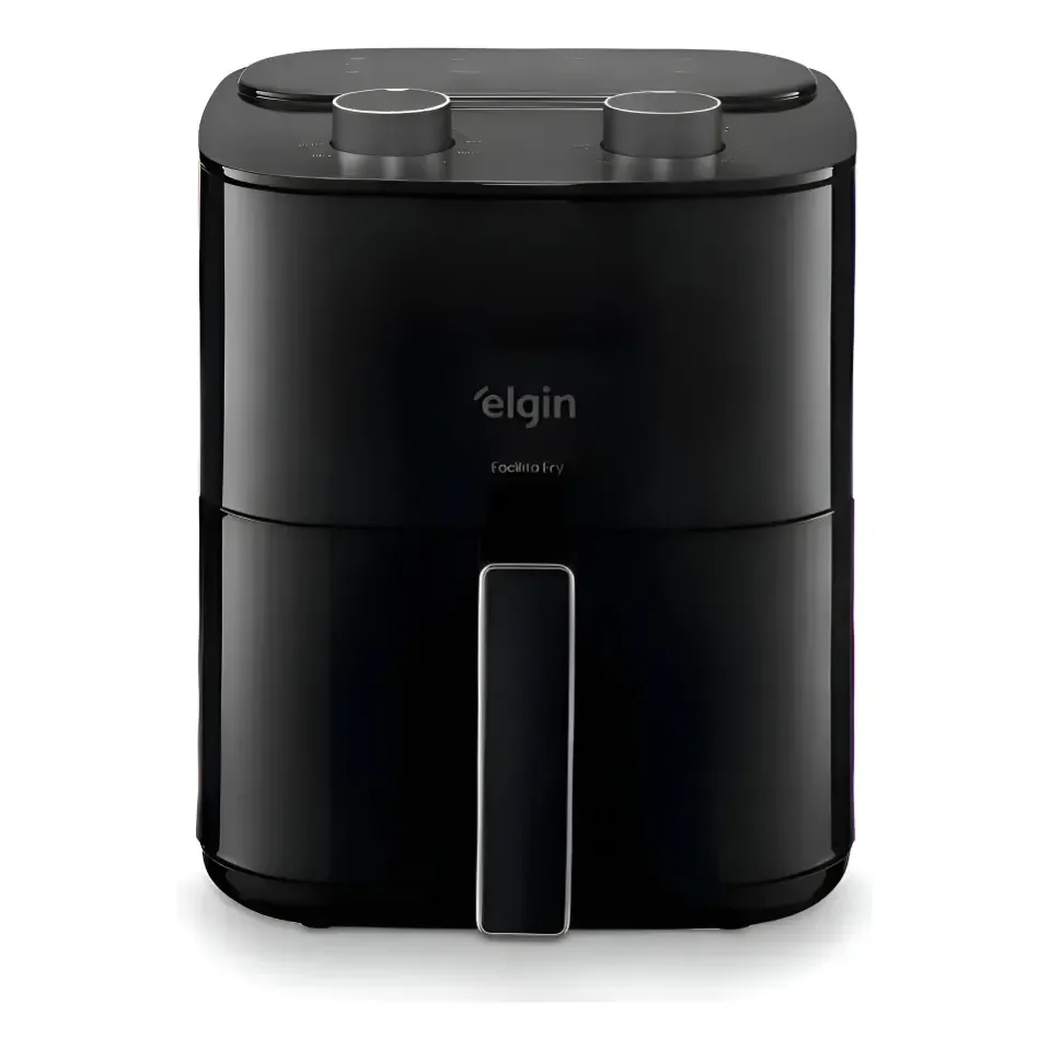 Fritadeira Air Fryer Elgin Facilita Fry 3,5l Potência 1400w Cor Preto 127v