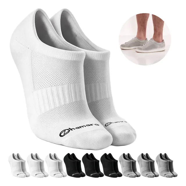 Kit 10 Pares Meias Zhamaro Premium Sapatilha Invisível Sport
