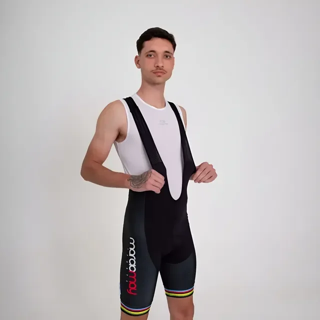 Bretelle De Ciclismo Márcio May Pro Campeão Mundial - Gel
