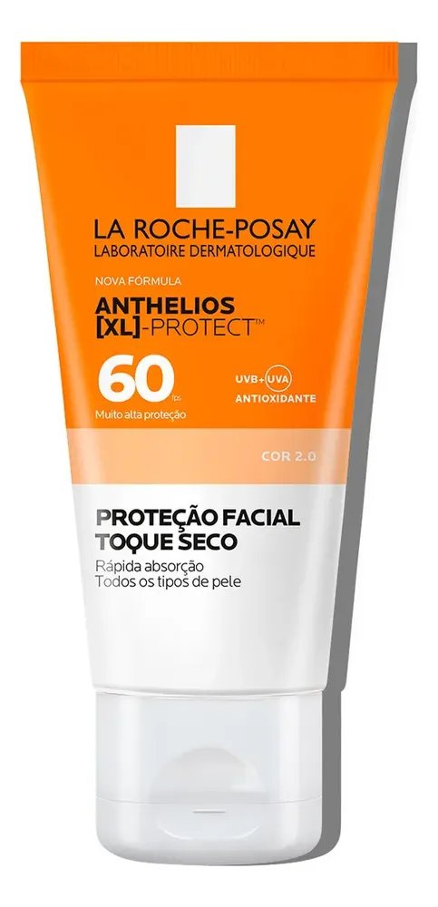 Protetor Solar Anthelios [XL]-PROTECT Cor 2.0 Clara FPS 60 40g La Roche-posay