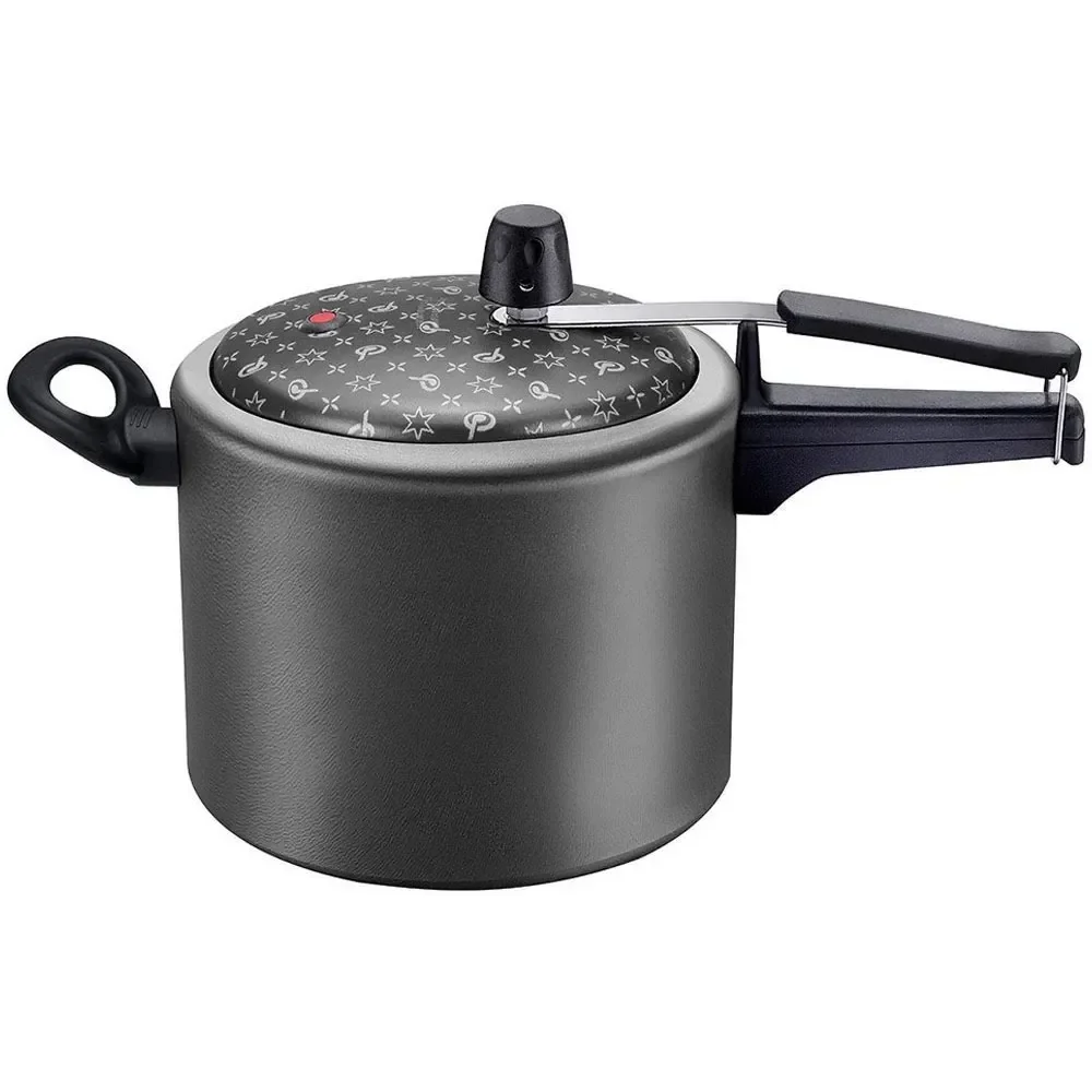 Panela De Pressão Antiaderente 4,5 Litros Panelux Magnific Cinza