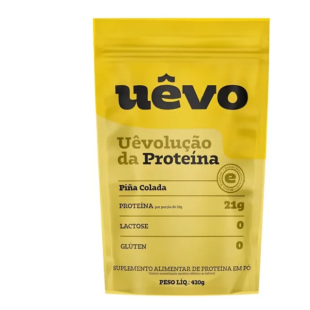 Albumina Uêvo Proteína Do Ovo 420g Alta Absorção Muscular