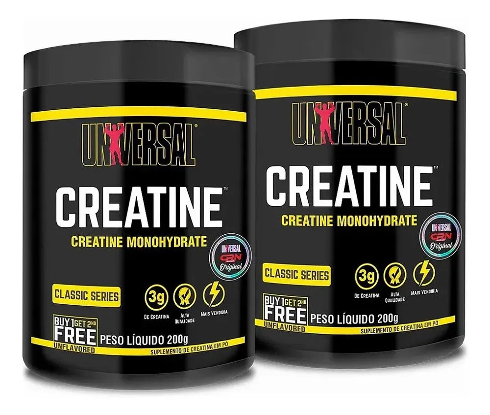 Suplemento Em Pó Universal Combo Creatina 400g (200g+200g) Universal Nutrition