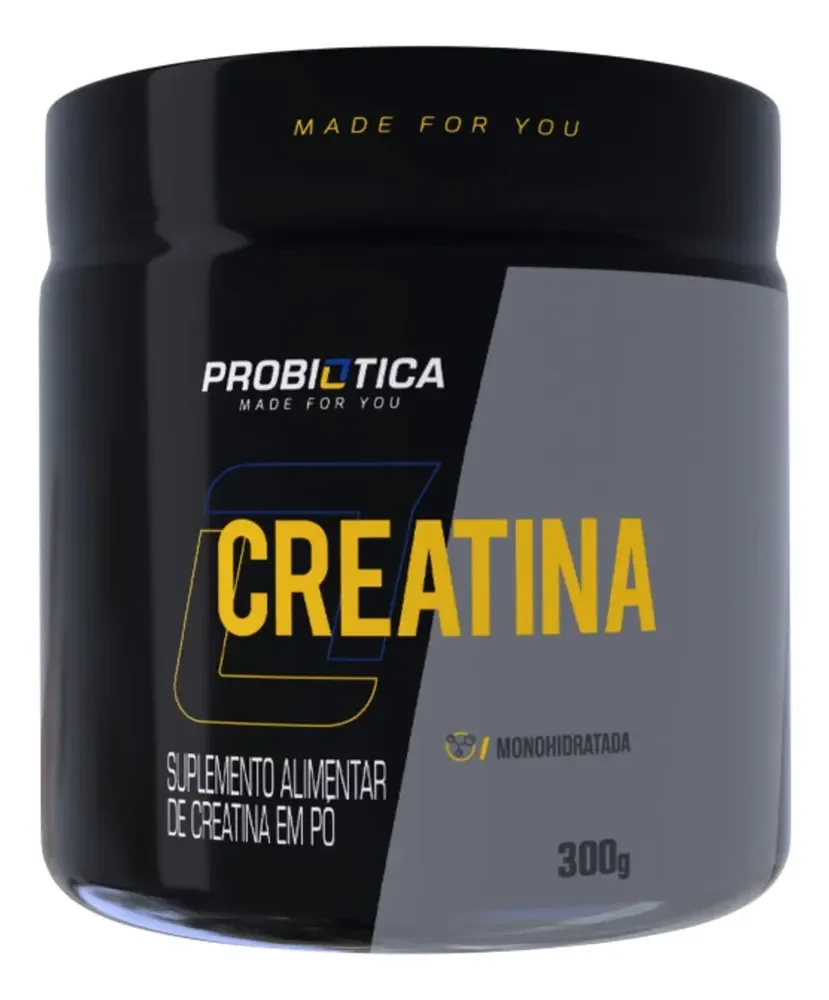 Creatina Probiotica 300g Monohidratada Sem Sabor