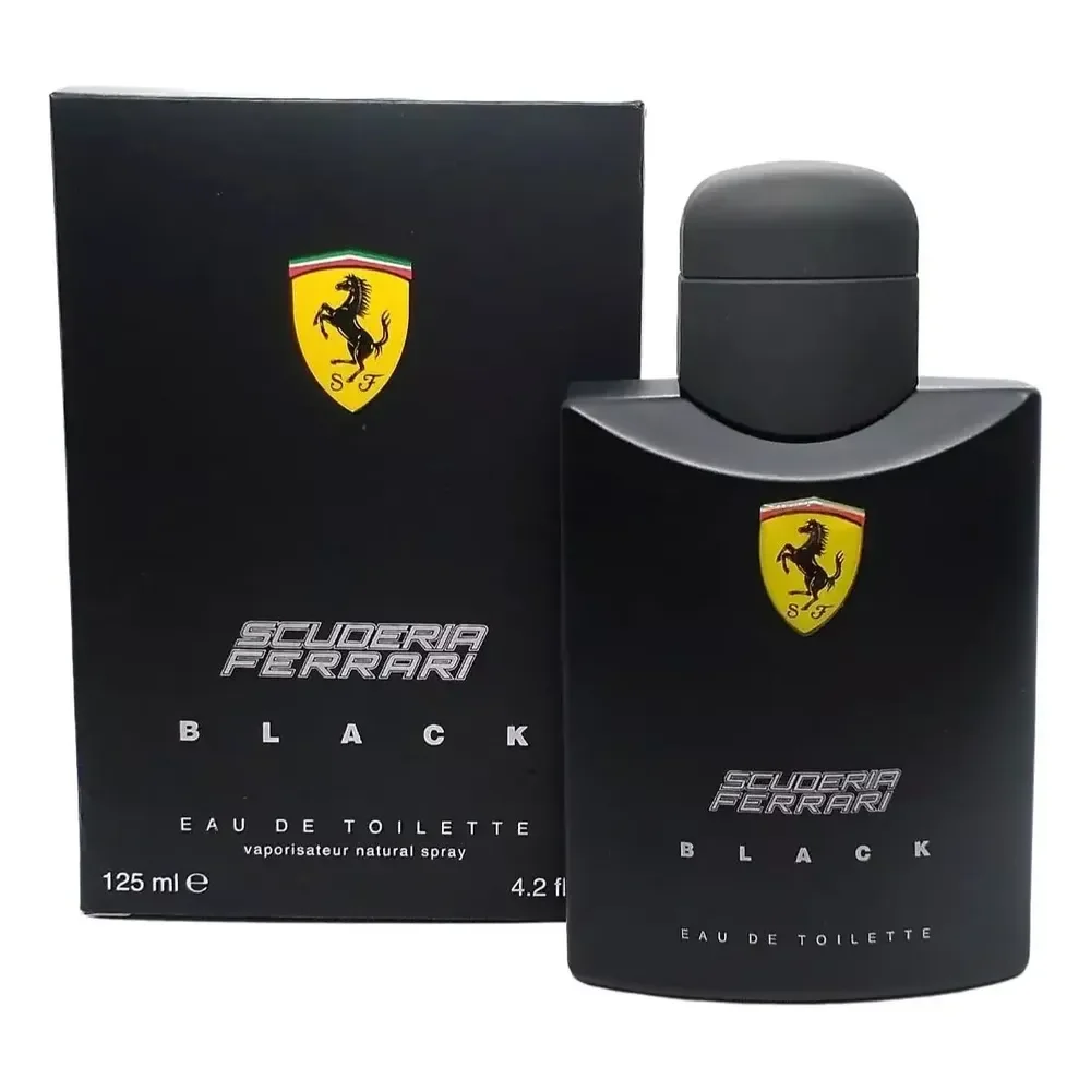 Perfume Ferrari Black 125ml Edt Scuderia Masculino Original Lacrado Nota Fiscal