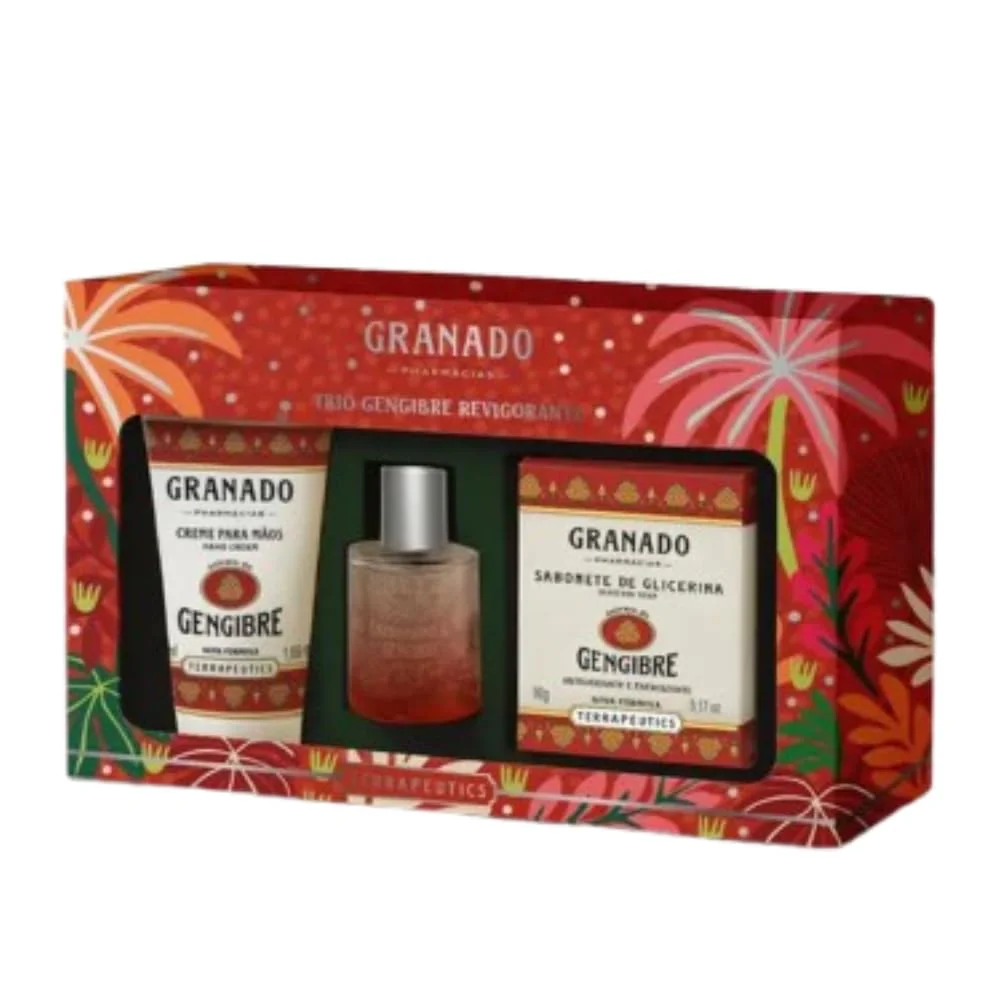 Granado Kit, Terrapeutics, Trio Gengibre Revigorante