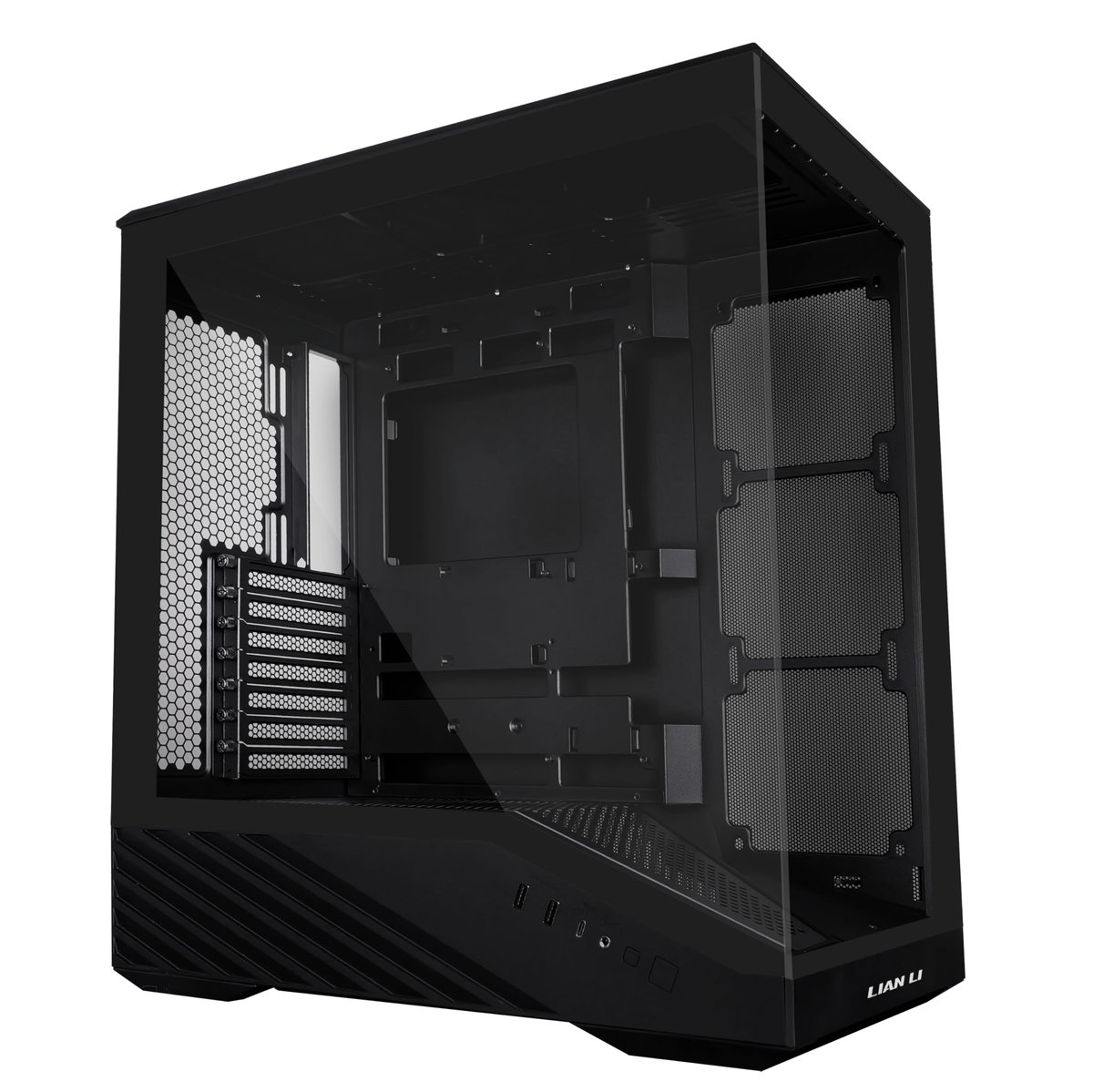 Gabinete Gamer Lian Li Vector V100 Preto Sem Fans V100X