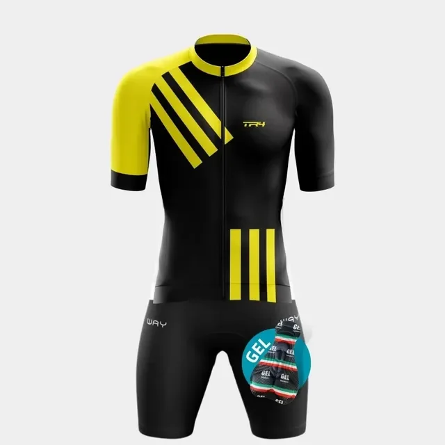 Conjunto Ciclismo Premium Masculino Forro Almofadado Gel Mtb
