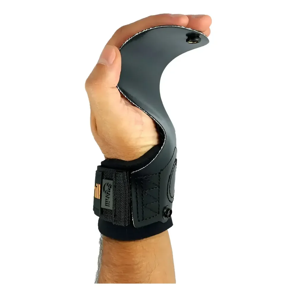 Luva Palmar Crossfit Hand Grip Competition 2.0 Skyhill Cor Preto Tamanho Gg