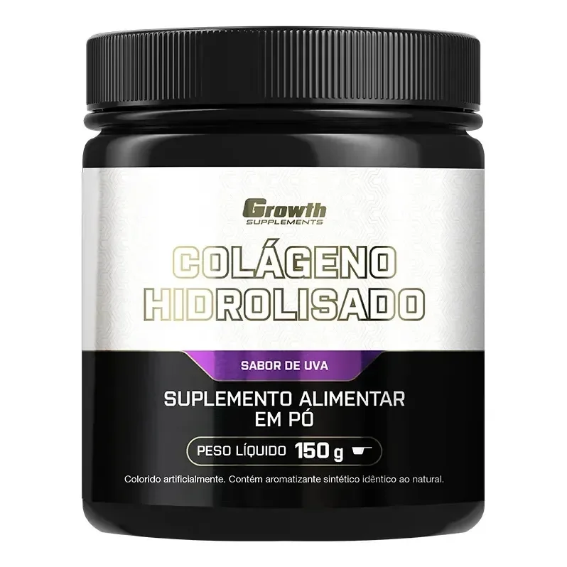 Colágeno Hidrolisado 150g Growth Supplements Uva
