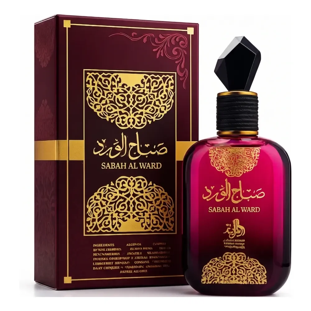 Perfume Sabah Al Ward Árabe Wataniah Feminino 100ml