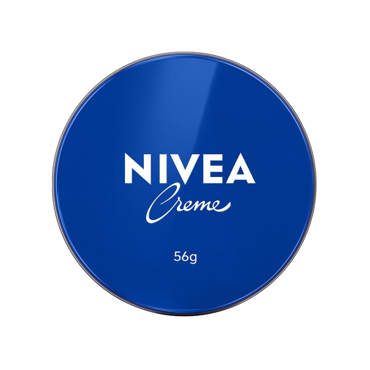 NIVEA Creme Hidratante Lata 56g, Hidratação Profunda 24h, Corporal, Uso Diário, Multibenefícios, Todas as Peles