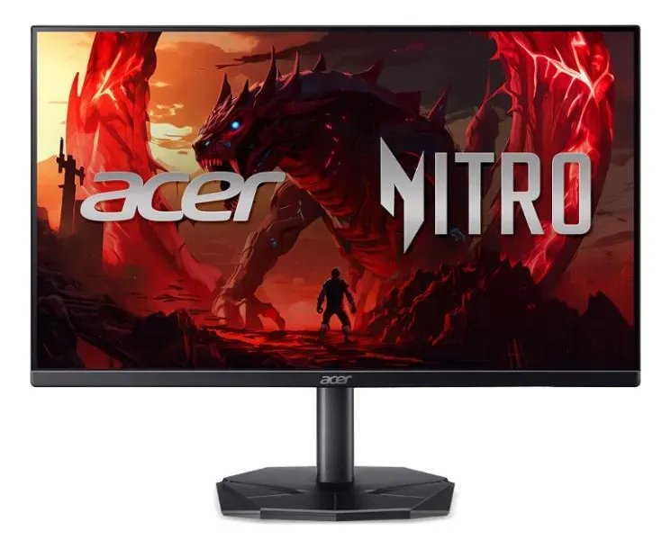 Monitor Gamer Acer Nitro 23.8 200hz 2ms Fhd Hdmi Ips Kg241y Preto Bivolt