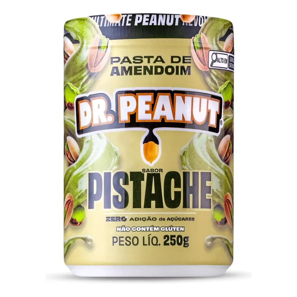 Pequena Pasta De Amendoim 250g Dr Peanut Pistache