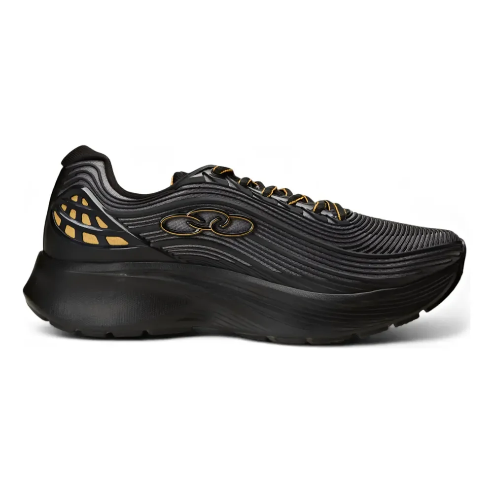 Tênis Esportivo Masculino Fluir Olympikus Preto/chumbo Lisa 41 Br