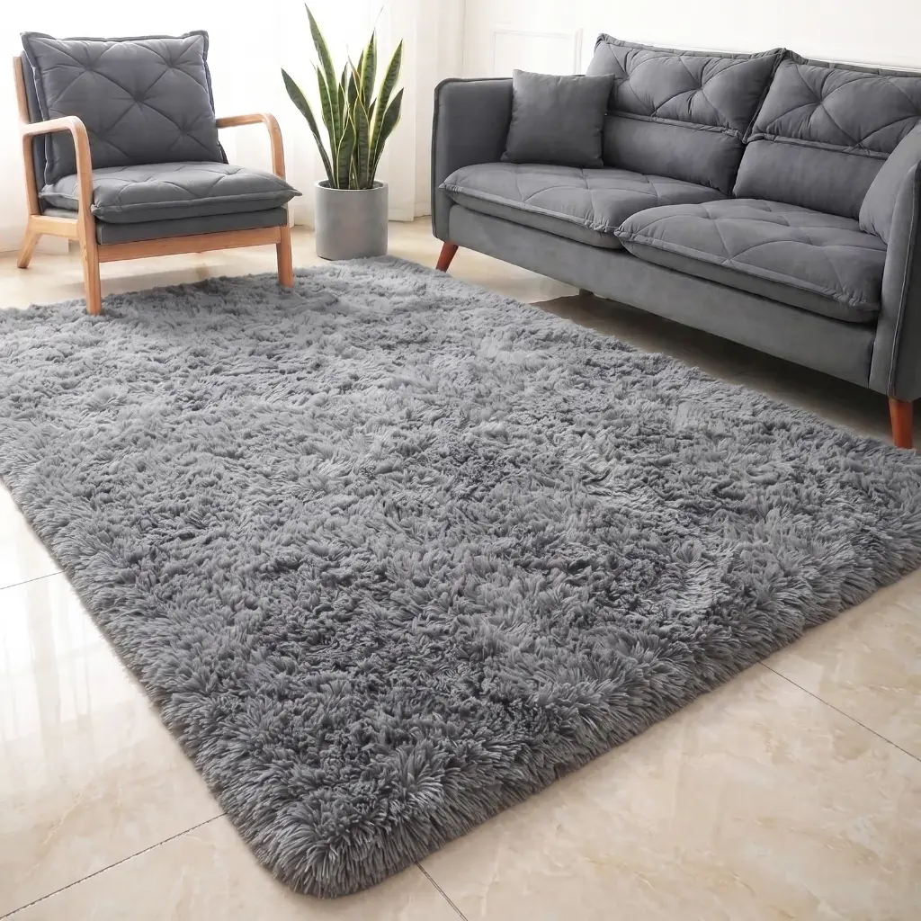 Tapete Sala 2,00x1,50 Peludo 4 Cm De Altura Shaggy Promoção