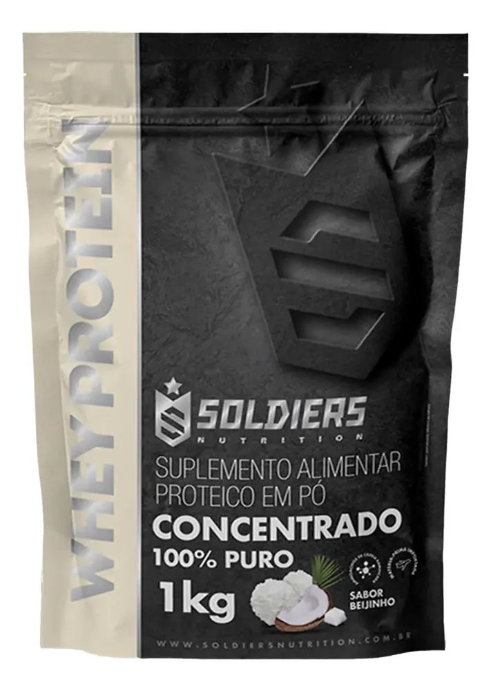 Whey Protein Concentrado 100% Puro - On / Optimum Sabor Beijinho