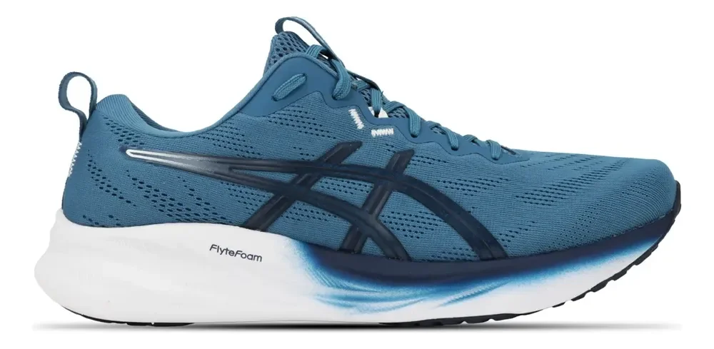 Tênis Masculino Gel-pulse 16 Asics Branco Liso 40 Br