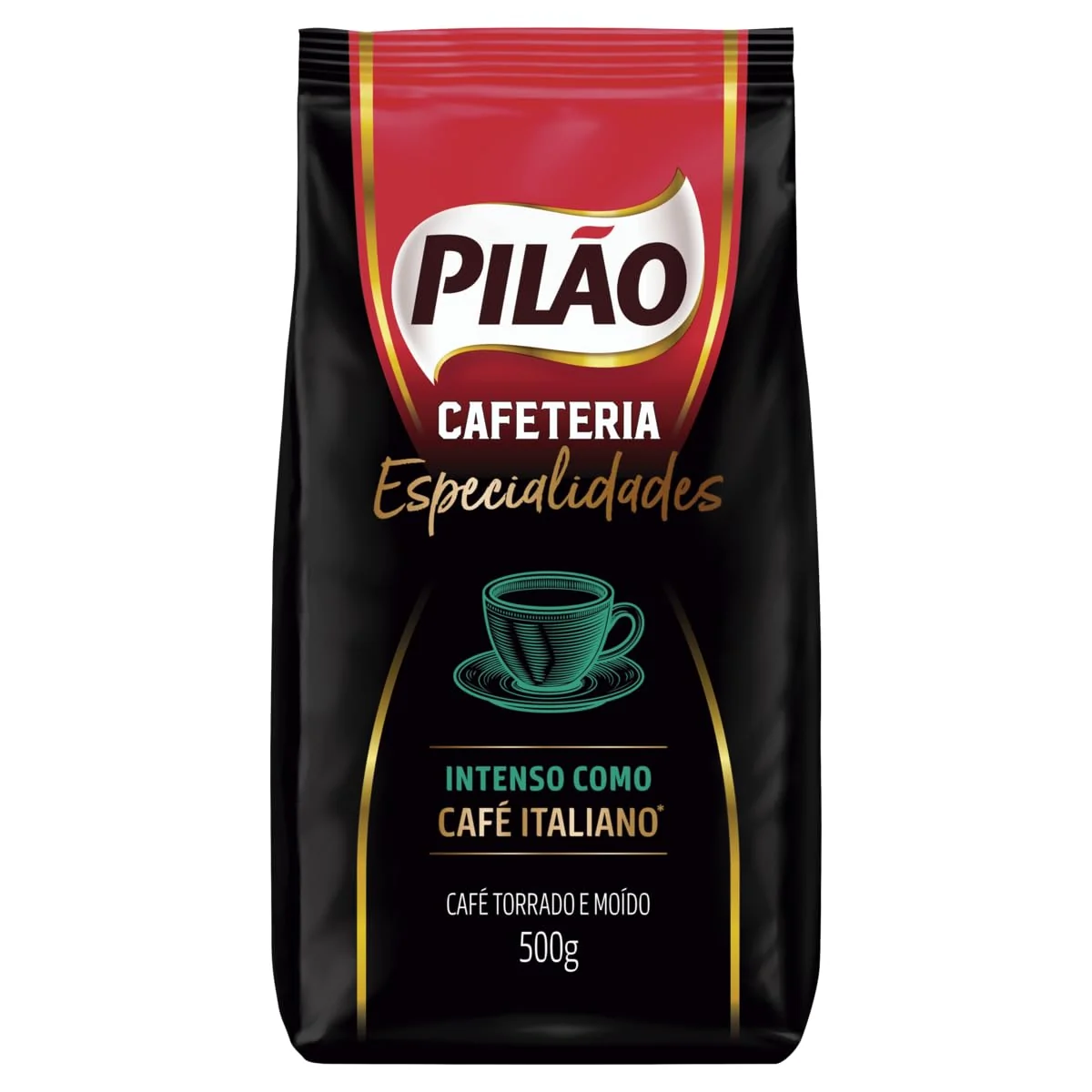 CAFE PILAO CAFETERIA ESPECIALIDADES ITALIANO POUCH 500G