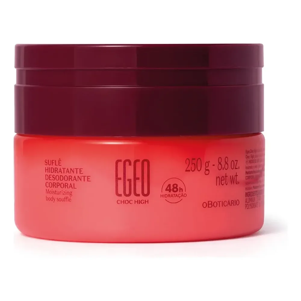 O Boticário Egeo Choc High Suflê Corporal 250g Egeo Choc High