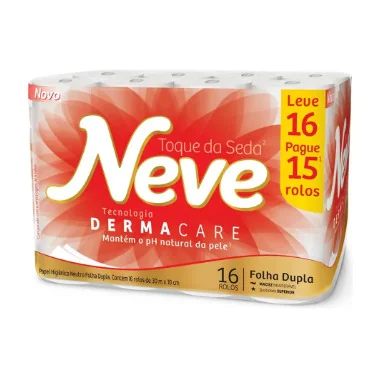 Papel Higiênico Folha Dupla Neve Leve 16 Pague 15