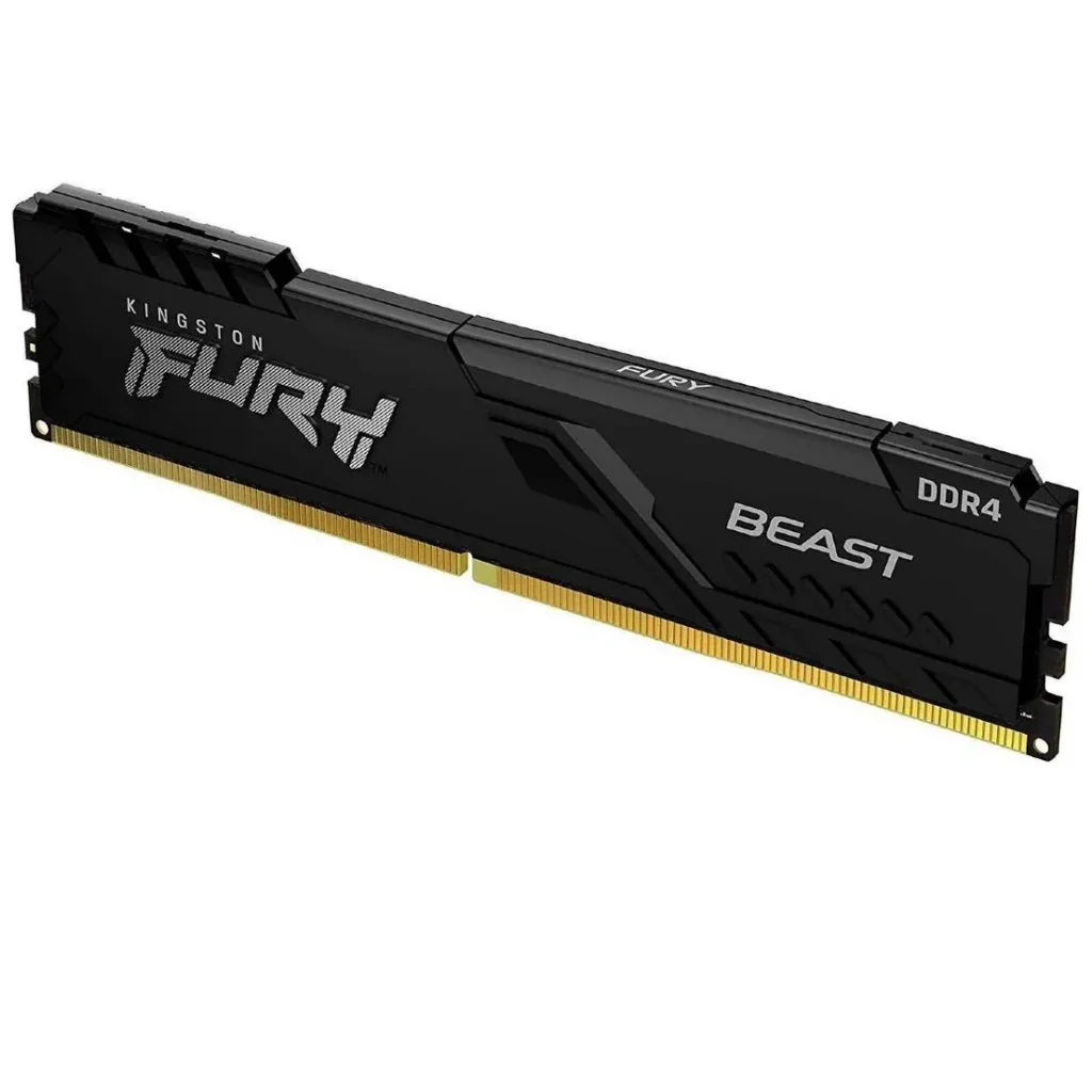 Memória RAM Kingston Fury Beast 8GB DDR4 3200MHz CL16 XMP 2.0 Desktop KF432C16BB/8