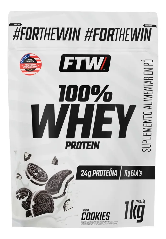 Whey Protein 100% Refil 1 Kg FTW