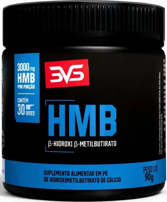 Hmb 3000mg - Fórmula Com Máxima Pureza - 30 doses