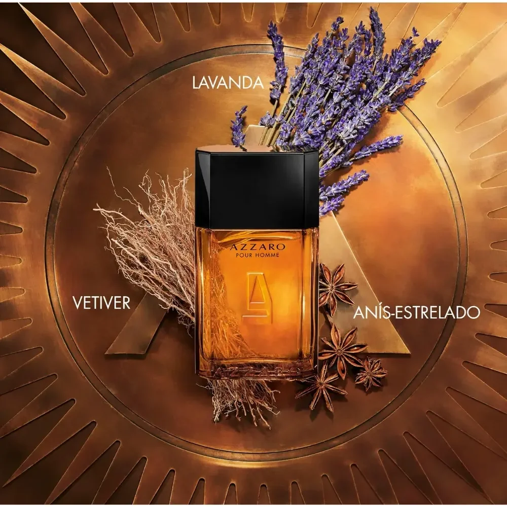 Kit Azzaro Pour Homme: Eau De Toilette 100 Ml E Gel De Banho 75 Ml
