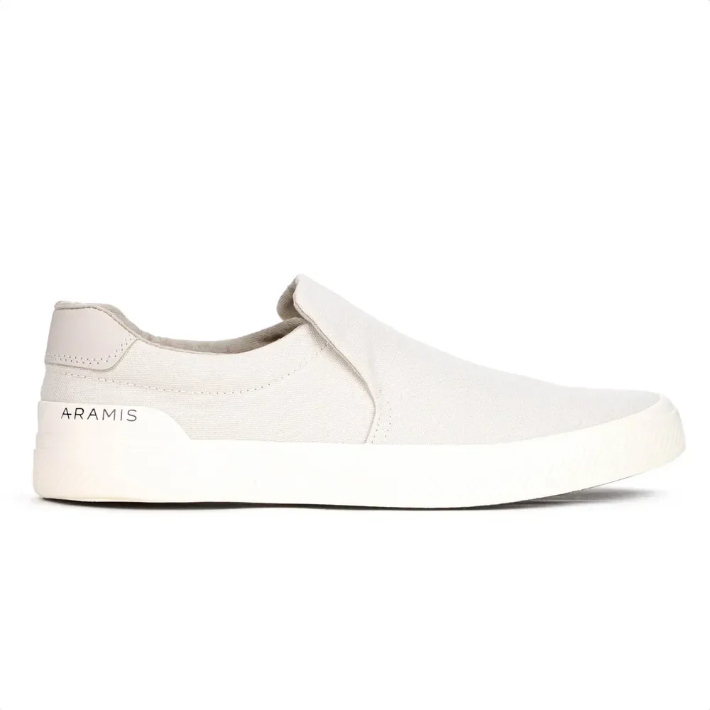 Tênis Masculino Casual Aramis Daily Slip Confortável Moderno Bege 40 Br