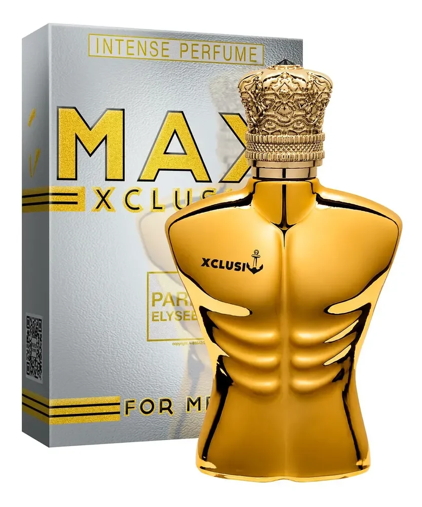 Perfume Max Xclusiv Paris Elysees Masculino Intense 100ml