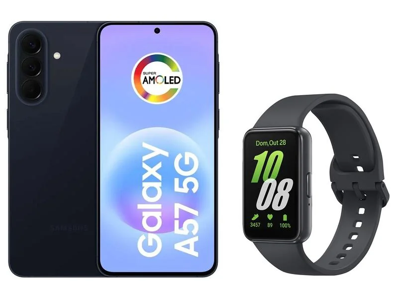 Smartphone Samsung Galaxy A57 128GB Azul Escuro