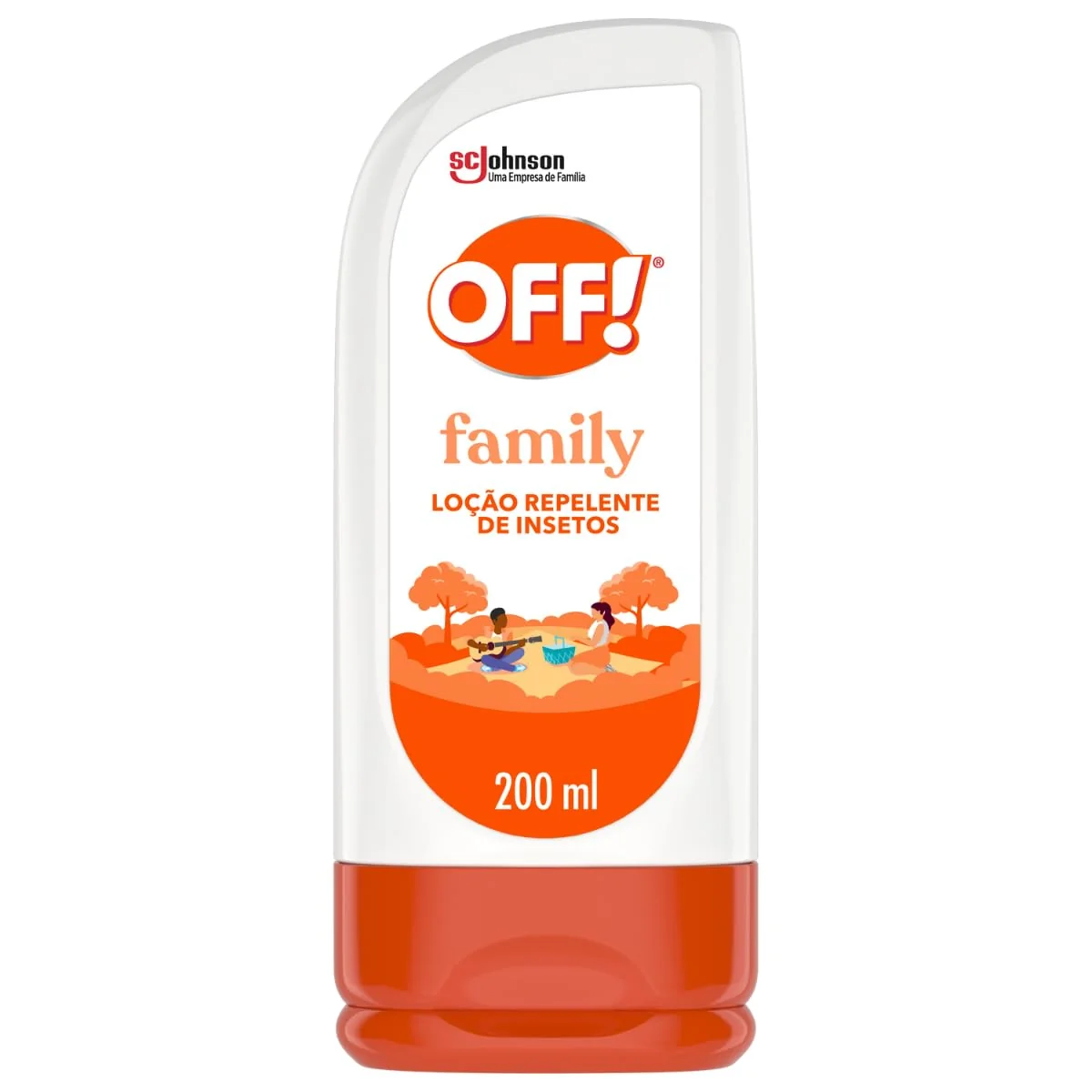 OFF! Family Loção Repelente de Insetos e Mosquitos 200ml