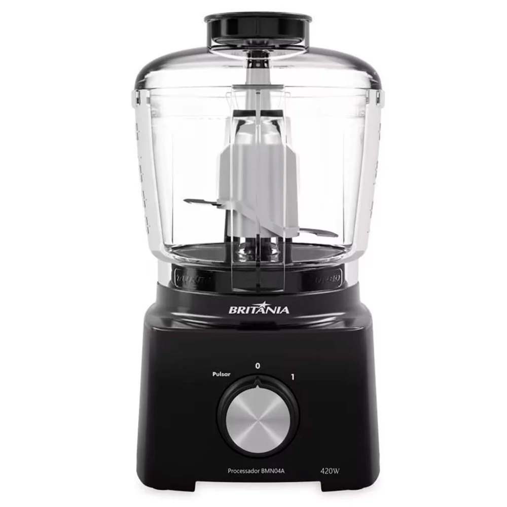 Processador de Alimentos BMN04A 420W 500ml Lâmina Inox Britânia